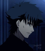 衛宮切嗣（アニメ1話「英霊召喚」スクショ）2022.6.4投稿