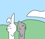 【オリキャラ】猫と兎【ピラフドリア】
