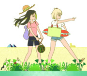 【壁画】花の塔『夏２』