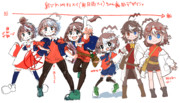 ガバ幼女の立ち絵描いた