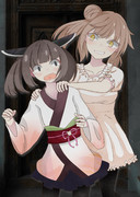 【支援イラスト】動き方がビビってるのよ