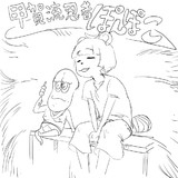 恥描きチャレンジ　二枚目のラフ