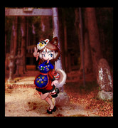 イエイヌさん（張子の犬風な毛皮）