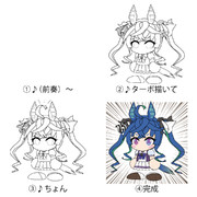 絵描き歌 ニコニコ静画 イラスト