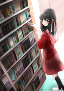 図書室のあの子