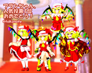 フランちゃん　人気投票一位おめでとう