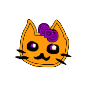 お菓子くれないと猫にしちゃうにゃ〜あ？