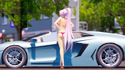 スーパーカーガール【MMDセクシー静画祭2022】