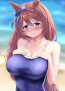 お・・・大海原で