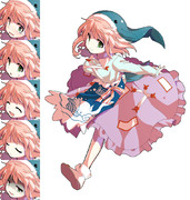 美宵立ち絵ポーズ差分 表情差分