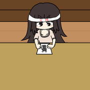 合格はちまきをする