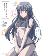 健全スポーツウェアな朝潮ぢゃん（ラフ）