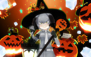 MMD　Shoebill　Trick or Treat　MMDけもフレ