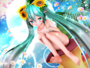 【ちびミクちゃん萌えリンク】今日ものんびり～♡