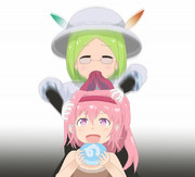 フレンズに紛れ込む事に成功したハルウララ