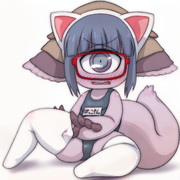 スク水ニーソネコミミメガネパッコヤン