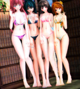 【今日のミクお姉さん】内股の ふとももさん…♡