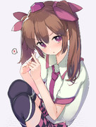 ﾊﾀﾃﾁｬﾝ（指でバッテン）