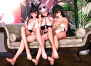 【あたかおルーム】アズレンお姉さん達の 組み足美人さん…♡