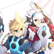 紫電 蒼き雷霆ガンヴォルト ニコニコ静画 イラスト