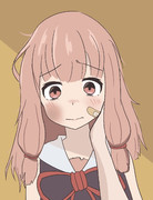 暗い家庭の子供の仮装をする蕾茜ちゃん