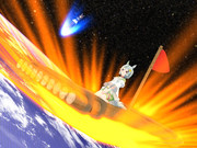 セイちゃんちょっと大気圏突入しますね