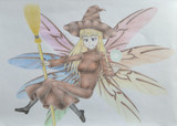 オリキャラ　妖精魔女エアーソリキッド