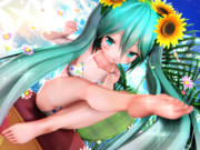 【ちびミクちゃん萌えリンク】伸ばシちゃう…っ♡