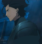 ランサー(アニメ4話「魔槍の刃」スクショ）2022.10.19投稿