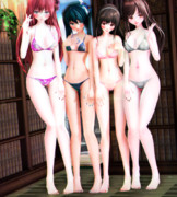 【今日のミクお姉さん】ふとももさんを見せ合うの…♡