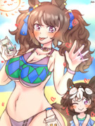 みとれてんなし～～