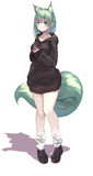 パーカー狐っ娘