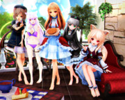 【今日のレア様】焼きたての パンプキンパイですよ～♡