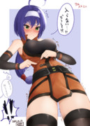 昔の服を着るワユXX歳