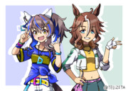 ウマ娘：爆逃げコンビ