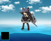 天龍型による合体攻撃