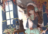 本と女の子