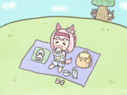 一人でピクニック