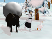 ユフさんの雪山探検!?