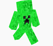 【Minecraftスキン】ボディクリーパー（仮称）
