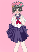 花飾りが似合う初春飾利ちゃん