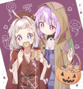 お菓子なオバケのハロウィン