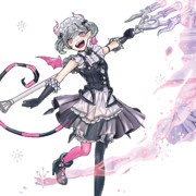 白銀の城の召使い アリアーヌ透過素材