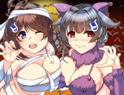 ハロウィン鯨姉妹