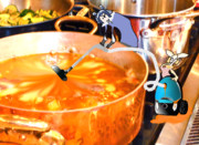 トマトスープを盗むアライさんとフェネック