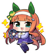 タンバリン叩くの楽しくなっちゃったスズカさん！