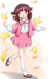 兄様、はっぱがキレイです！