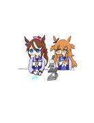 プレパラートを割ったテイオー