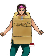 寮から追い出されて決闘に使えるMSもなくなったグエル君