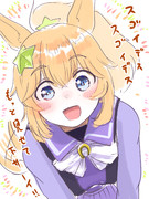 喜んでくれるタイキさん